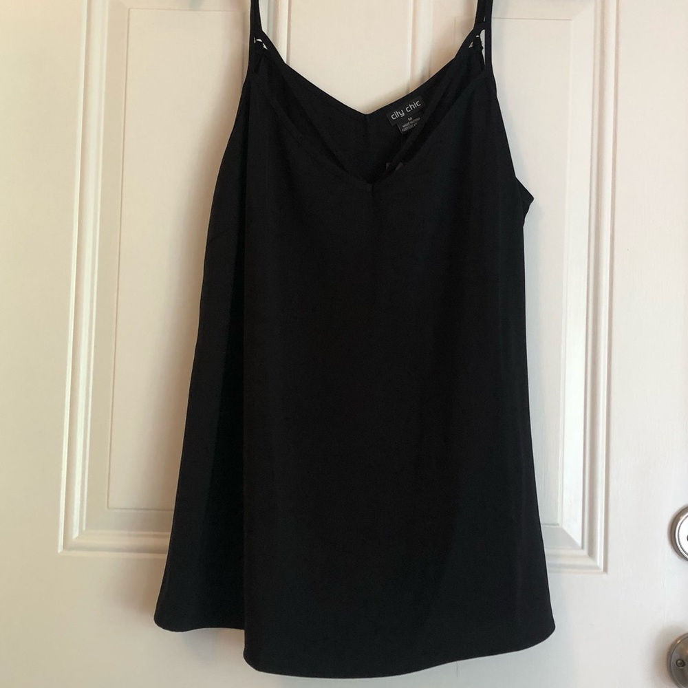 NWT City Chic Strappy Woven Cami PLUS